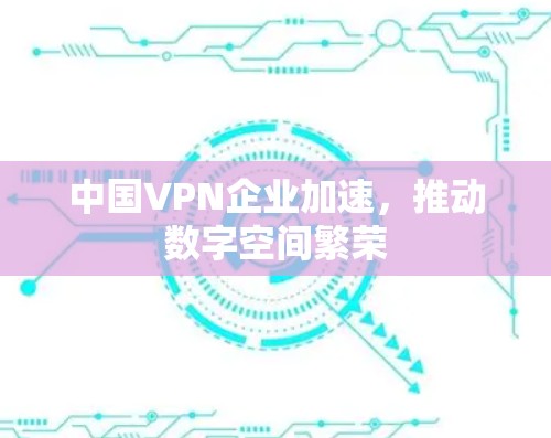 中国VPN企业加速,推动数字空间繁荣