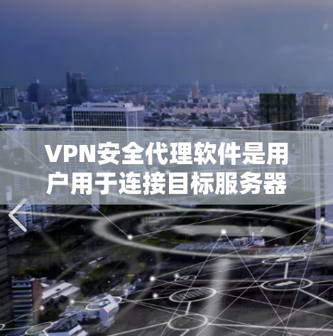 VPN安全代理软件是用户用于连接目标服务器的工具,主要功能包括数据提取(如IP代理)加密传输(如加密软件)目标服务器配置等。以下是对这些软件的详细分析