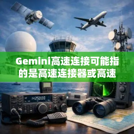 Gemini高速连接可能指的是高速连接器或高速连接设备,具体含义取决于上下文。以下是一些可能的解释