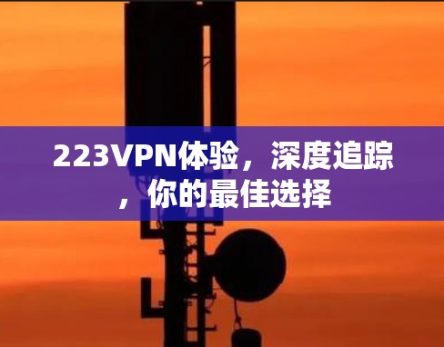 223VPN体验,深度追踪,你的最佳选择
