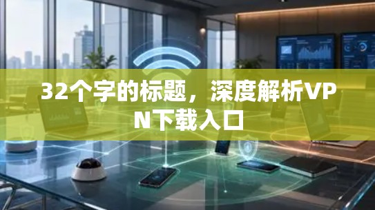32个字的标题，深度解析VPN下载入口