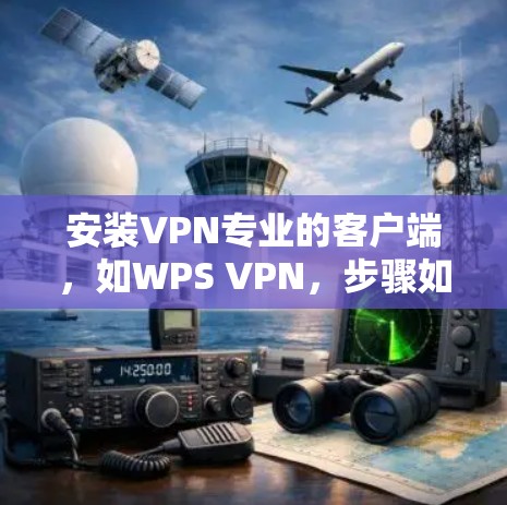 安装VPN专业的客户端,如WPS VPN,步骤如下