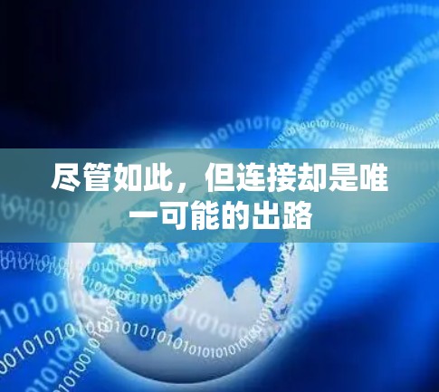 尽管如此，但连接却是唯一可能的出路