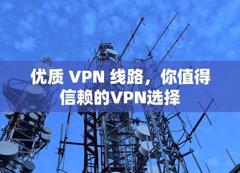 优质 VPN 线路，你值得信赖的VPN选择