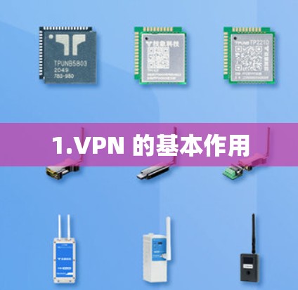 1.VPN 的基本作用