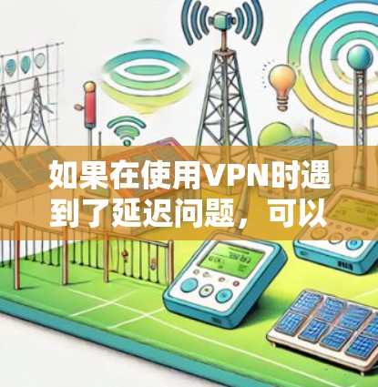 如果在使用VPN时遇到了延迟问题，可以尝试以下几种解决方案