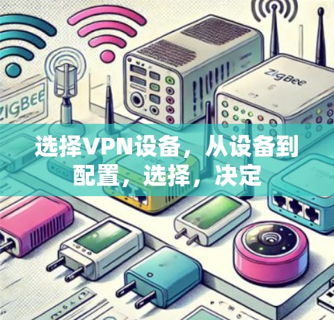 选择VPN设备，从设备到配置，选择，决定