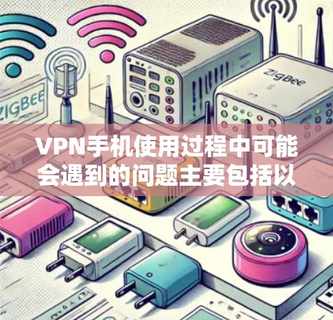 VPN手机使用过程中可能会遇到的问题主要包括以下几点