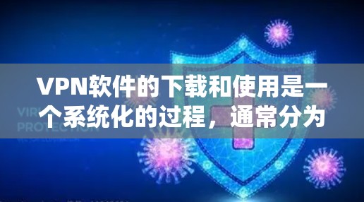 VPN软件的下载和使用是一个系统化的过程，通常分为以下几个步骤，每一步骤都有具体的指导。以下是一个清晰的步骤指南，帮助您顺利下载和使用VPN软件