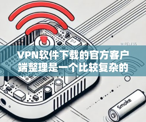 VPN软件下载的官方客户端整理是一个比较复杂的话题，因为VPN软件的下载和注册需要通过官方渠道进行，这样才能确保软件的安全性和纯净性。以下是一些常见的VPN软件下载网站和推荐