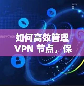 如何高效管理 VPN 节点，保障网络安全