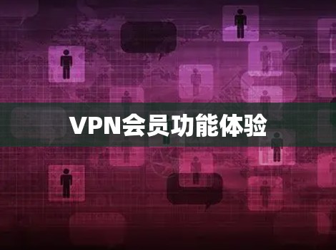 VPN会员功能体验