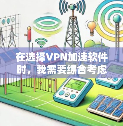 在选择VPN加速软件时，我需要综合考虑多个因素来做出明智的选择。以下是我整理出的步骤和建议