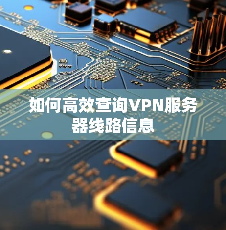 如何高效查询VPN服务器线路信息