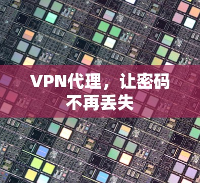 VPN代理,让密码不再丢失