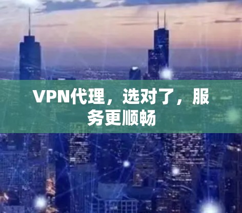 VPN代理,选对了,服务更顺畅