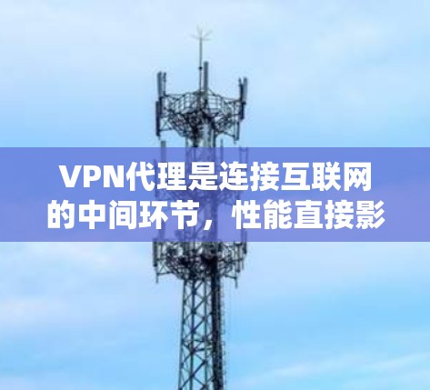 VPN代理是连接互联网的中间环节，性能直接影响用户体验。以下是对VPN代理服务的综合分析