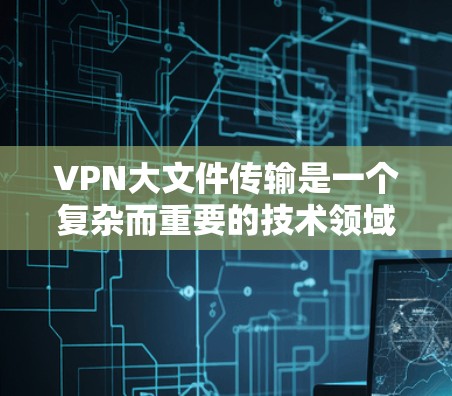 VPN大文件传输是一个复杂而重要的技术领域,以下是针对该问题的分步说明