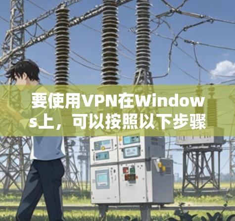 要使用VPN在Windows上,可以按照以下步骤进行